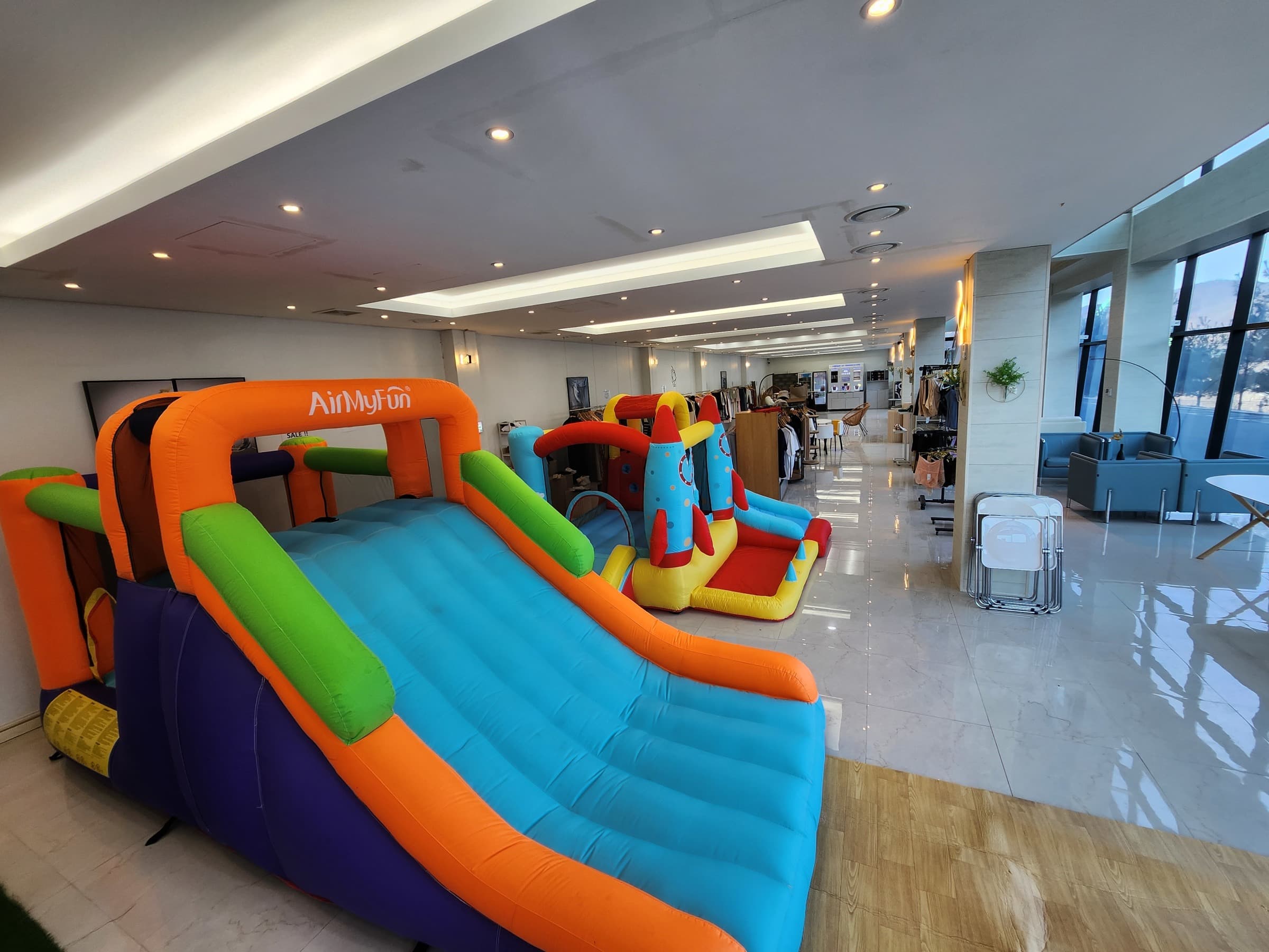 Minimalist cafe with pour-over coffee